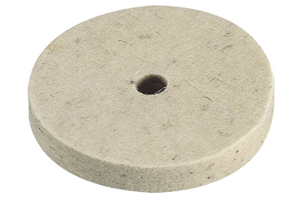 Kotúč leštiaci plstený do vŕtačky ø 75 x 10mm, wolfcraft 2130000