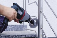 Wolfcraft Kotúč drôtený z nerezového drôtu plochý ø 75 x 12mm so šesťhrannou stopkou, wolfcraft 2711 1