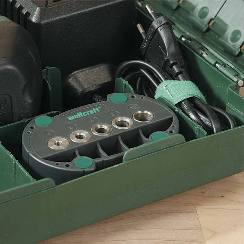 Wolfcraft Pomôcka na vŕtanie Accumobil mobilná 90º, wolfcraft 4685000 5