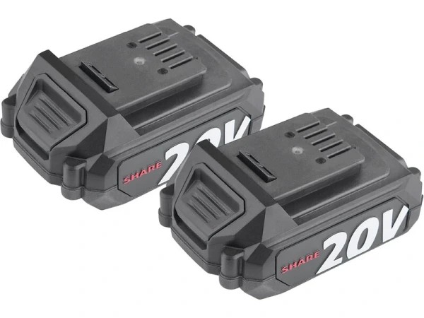 EXTOL INDUSTRIAL SET Aku vŕtačka s príklepom/uťahovač razový Share20V, 2x 2Ah,8791804-15 2