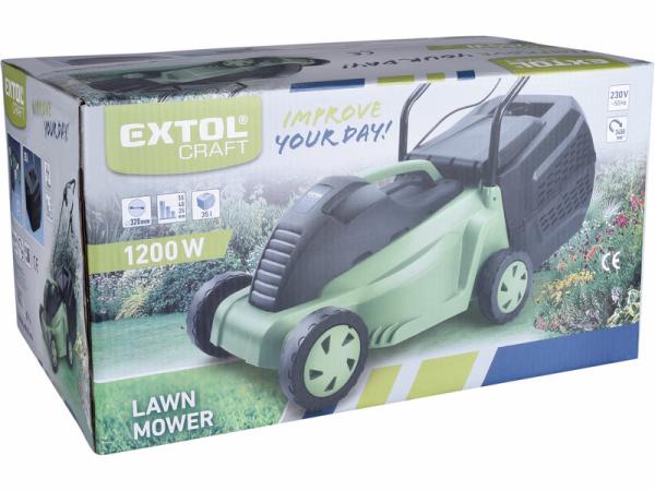 EXTOL CRAFT Kosačka na trávu 1200W 32cm 416200 4