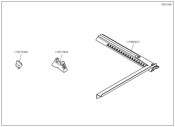 Wolfcraft Rezačka na obklady wolfcraft 1 TC 610 W 5561000 13