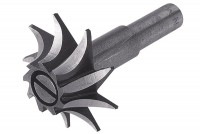 Wolfcraft Fréza polozaoblená vydutá WS ø 35mm, r – 10mm, výš. 11mm, stopka ø 8mm, wolfcraft 3266000