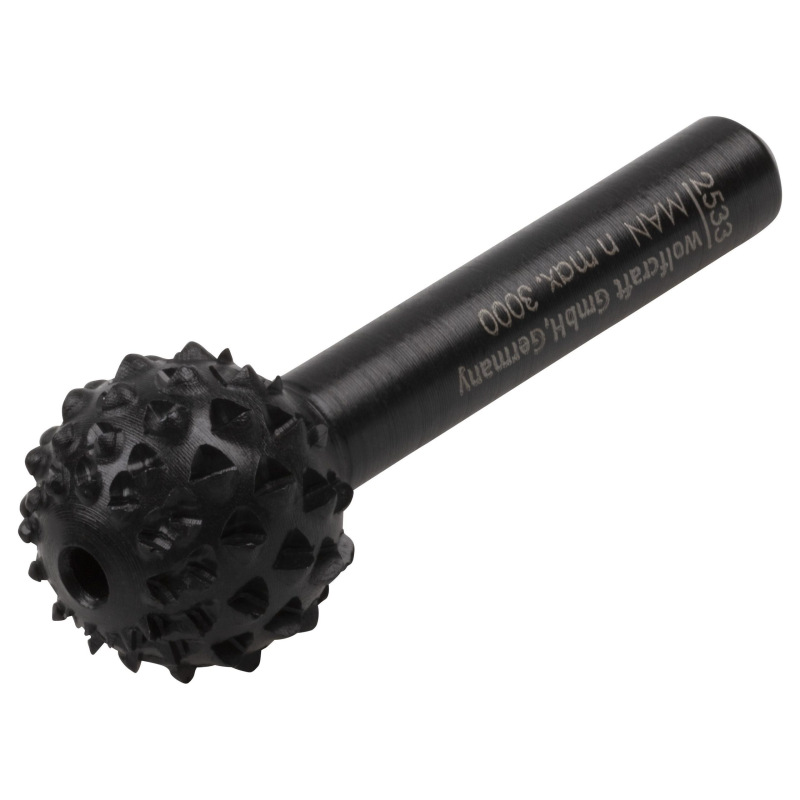 Rašpľa guľatá na drevo ø 15,5mm stopka ø 6,35mm, wolfcraft 2533000