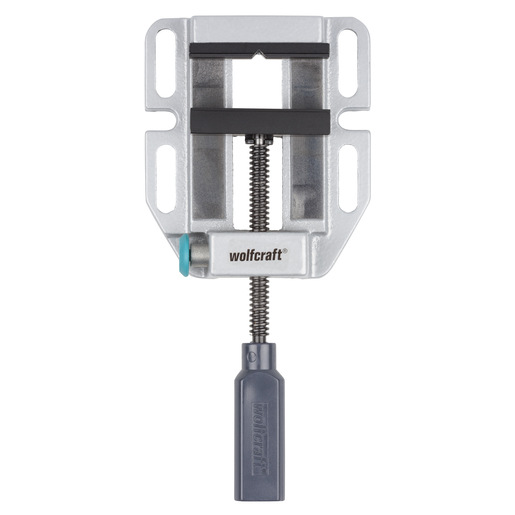 Zverák pod vŕtačku, čeľuste – 80mm, rozsah – 80mm, wolfcraft 3423000