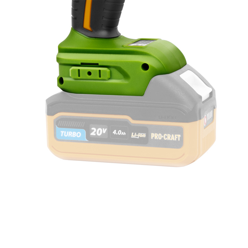 PROCRAFT Akumulátorový rázový uťahovák 20V 230Nm(bez akumulátora a nabíjačky) PS22bb 2