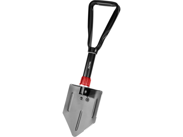 EXTOL PREMIUM 8877031 Lopatka skladacia s motyčkou 570mm, šírka 150mm, nylonové puzdro