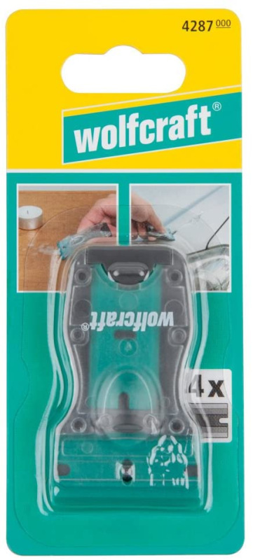 Wolfcraft Škrabka s plastovými čepeľami, wolfcraft 4287000 10