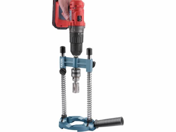 EXTOL PREMIUM 8807005 Stojan na vŕtačku 140mm, viacúčelový so skľučovadlom 5