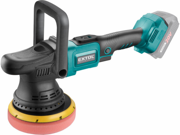 EXTOL INDUSTRIAL 8791845 Leštička orbitálna excentrická Share20V, 150mm,bez aku 4