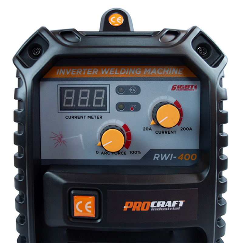 PROCRAFT RWI-400 Zvárací invertor 20-200A RWI-400 2