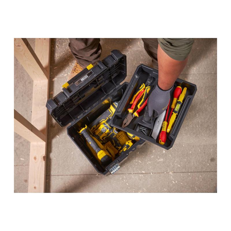 STANLEY FMST1-71971 Box na náradie kovoplast FatMax Pro-Stack hlboký 7