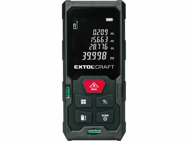 EXTOL CRAFT 920202 Merač vzdialenosti laserový do 50m / +-2mm, LCD, 0,05-50m