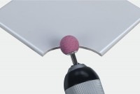 Wolfcraft Sada keramických brúsnych teliesok do priamej brúsky + orovnávač wolfcraft 2144000 4