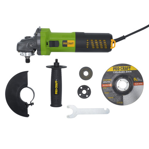 PROCRAFT Uhlová brúska 125mm 1100W PW2200 1