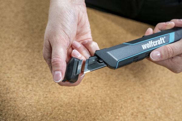 Wolfcraft Nôž odlamovací PRO SAFETY, 18mm, L/P, wolfcraft 4290000 8