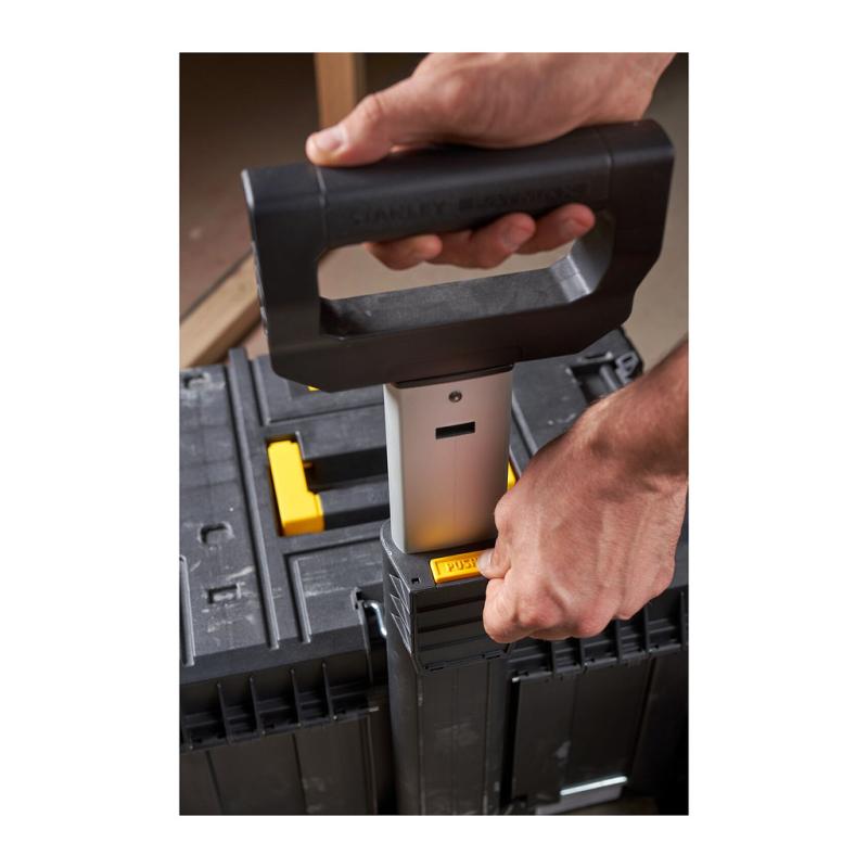 STANLEY FMST1-75753 Box na náradie kovoplast FatMax Pro-Stack hlboký box telesk. rukoväť 9