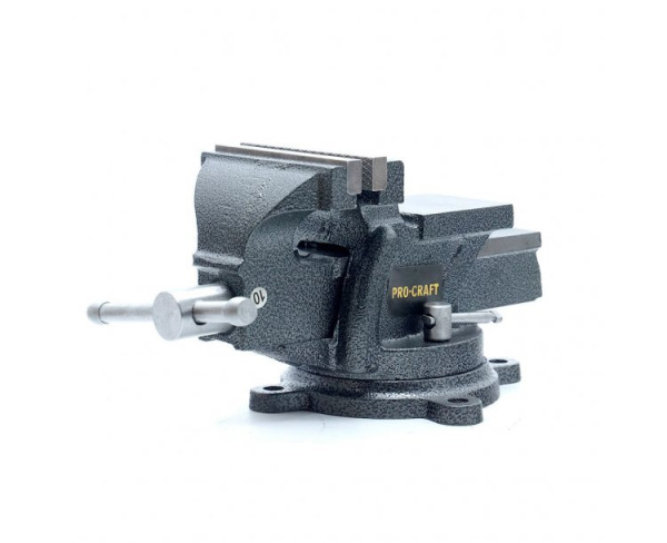 PROCRAFT Zverák s kovadlinou otočný 100mm PBV100