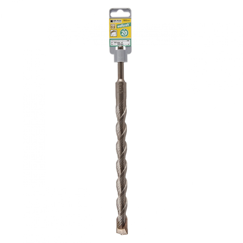 Vrták SDS-plus Profesional HM ø 20mm, L – 300mm, wolfcraft 7853000