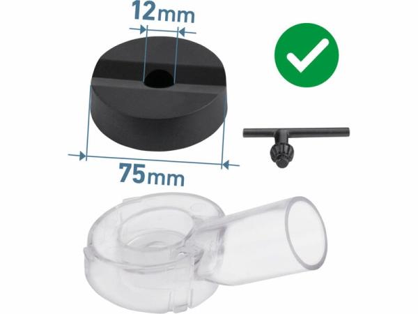 EXTOL PREMIUM 8807005 Stojan na vŕtačku 140mm, viacúčelový so skľučovadlom 2