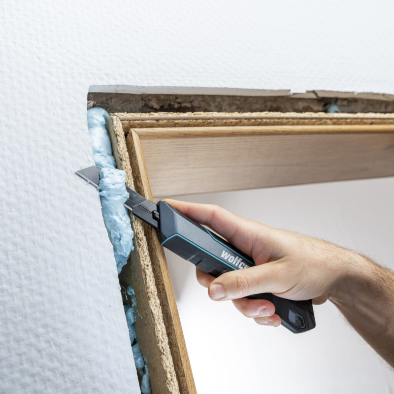 Wolfcraft Nôž odlamovací PRO SAFETY, 18mm, L/P, wolfcraft 4290000 13