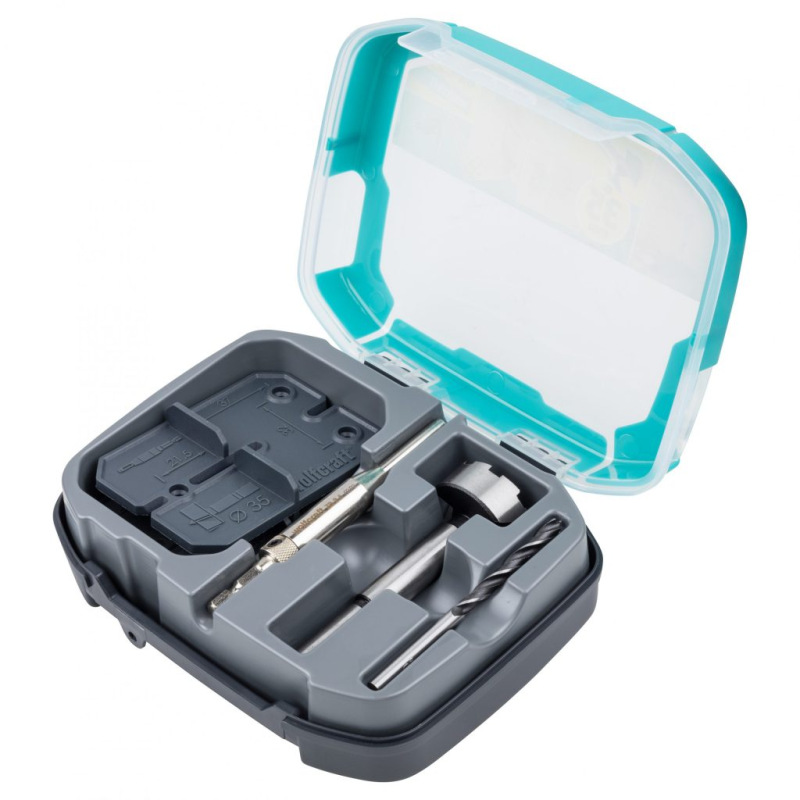 Wolfcraft Sada na vŕtanie kovania NK závesov ø 26mm, wolfcraft 4655000 4