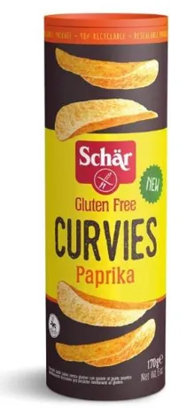 Lupienky Curvies paprika 170g schär 100566