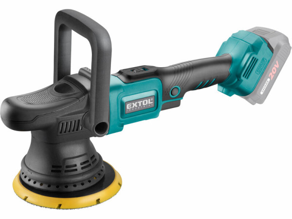 EXTOL INDUSTRIAL 8791845 Leštička orbitálna excentrická Share20V, 150mm,bez aku