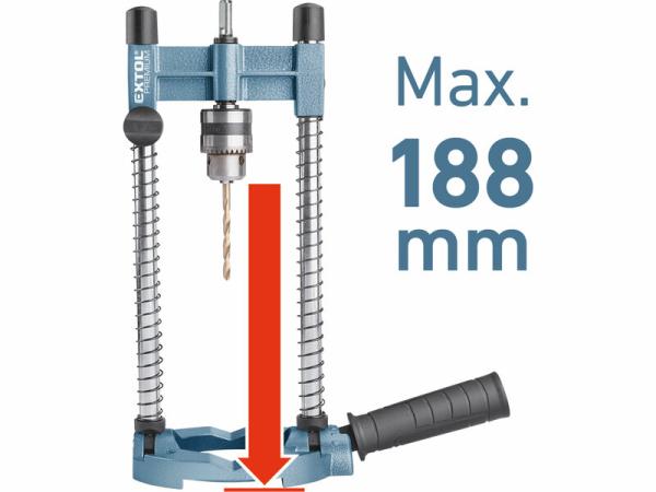 EXTOL PREMIUM 8807005 Stojan na vŕtačku 140mm, viacúčelový so skľučovadlom 9