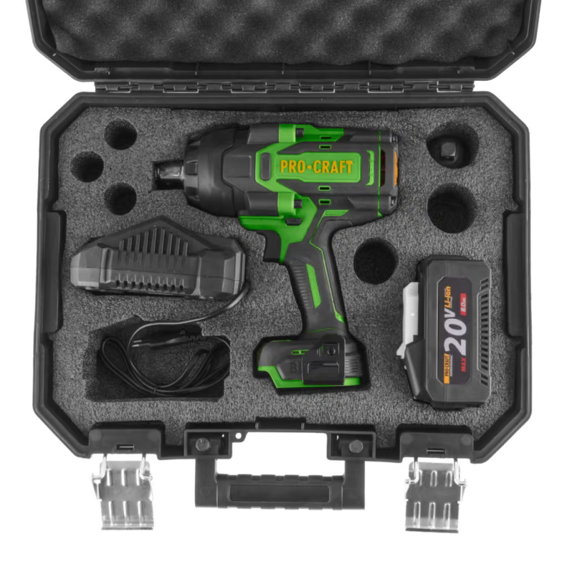 PROCRAFT Aku rázový utahovák 20V 2100Nm PWA90 1