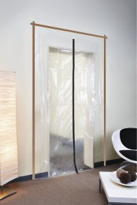 Wolfcraft Dvere fóliové so zipsom proti prachu 2,2 x 1,01m wolfcraft wolfcraft 4005000 3