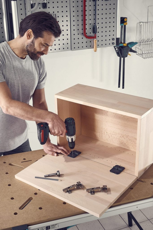 Wolfcraft Sada na vŕtanie kovania NK závesov ø 26mm, wolfcraft 4655000 2