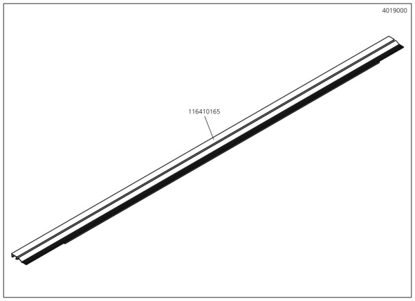 Wolfcraft Lišta predĺžovacia pre rezačku na sadrokartónu wolfcraft 4019000 2