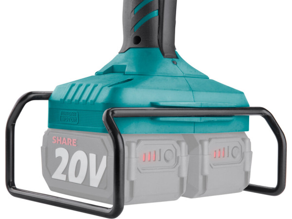 EXTOL INDUSTRIAL 8791847 Brúska uhlová Share20V, bez aku, 150mm, 40V bezuhlíkový motor 3