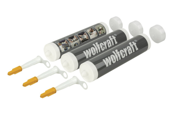 Kartuša prázdna 310ml (3ks) wolfcraft 4044000