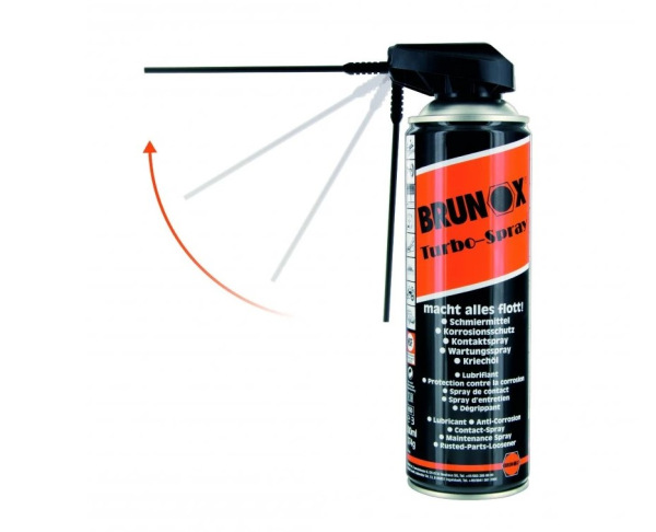 Brunox Turbo Sprej 500 ml - univerzálny mazivo - POWER CLICK