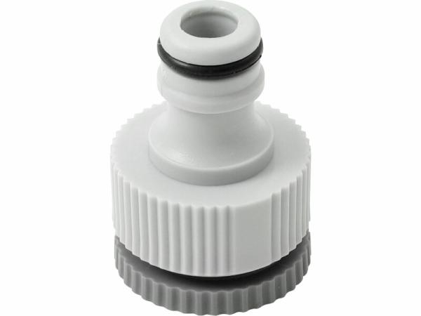 EXTOL CRAFT 70105 Rýchlospojka na záhradný ventil plastová 3/4", adaptér na 1/2"