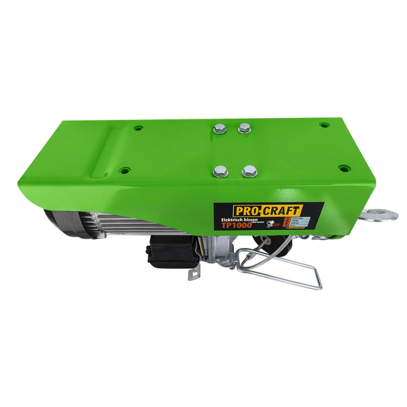 PROCRAFT Elektrický lanový navijak 1600W 1000kg TP1000 1