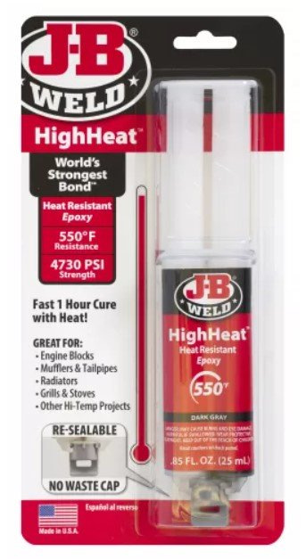 J-B WELD 50197 Teplovzdorné epoxidové lepidlo HighHeat ( 25 ml )
