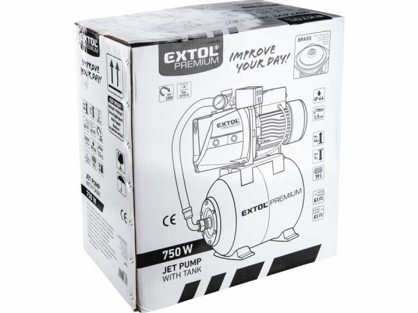 EXTOL PREMIUM Vodáreň domáca 750W 5400l/hod 8895095 4