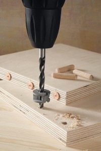 Wolfcraft Vrták kolíkovací ø 10mm, s dorazom wolfcraft 2733000 2