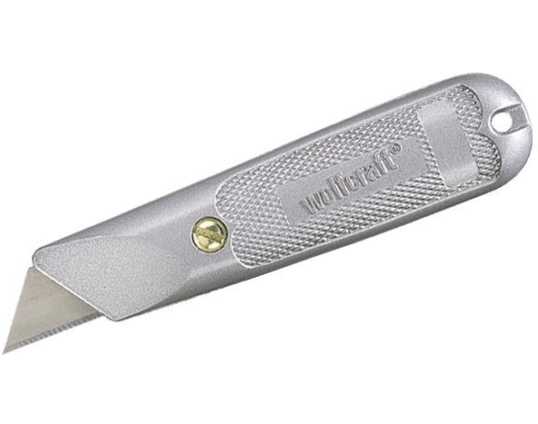 Nôž Standard s trapézovou čepeľou nepohyblivou, wolfcraft 4150000
