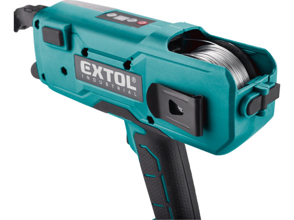 EXTOL INDUSTRIAL Viazač armatúr aku bez akumulátora, drôt 0,8mm, oko 8-34mm 8791861 2