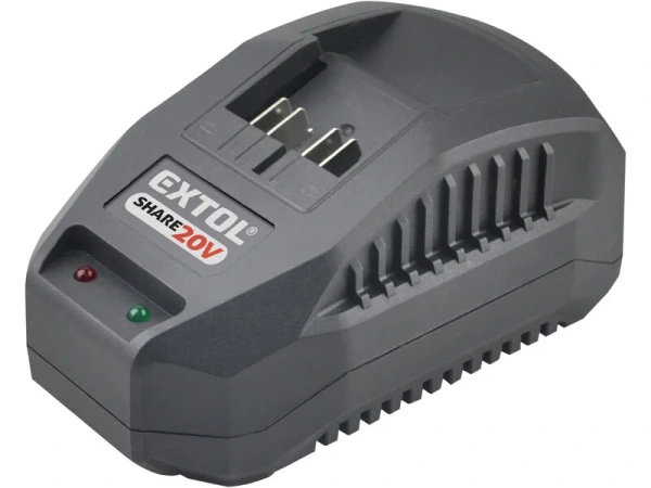 EXTOL INDUSTRIAL SET Aku vŕtačka s príklepom/uhlová brúska 125 Share20V, 2x 2Ah,8791804-41 13