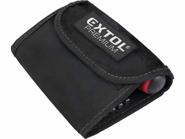 EXTOL PREMIUM 8819155 Skrutkovač račňový s predĺženými bitmi 25ks sada CrV 2