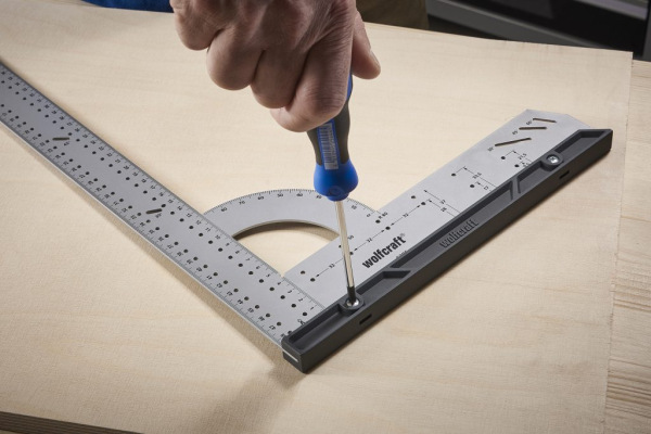 Wolfcraft Uholník univerzálny dierovaný 280 x 500mm, wolfcraft 5206000 7