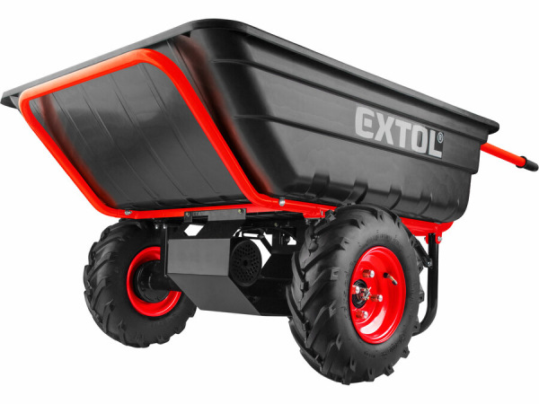 EXTOL PREMIUM 8891592 Fúrik dvojkolesový na aku pohon, 1x 40V/6Ah, 225l, max. 400kg 10