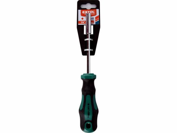 Skrutkovač na bity magnetický 1/4"x100mm 1