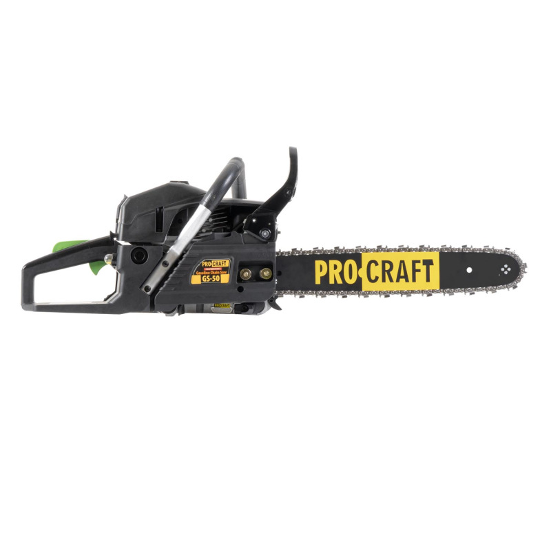 PROCRAFT GS-50 Benzínová reťazová píla Výkon (W) 2100, lišta 400mm 4