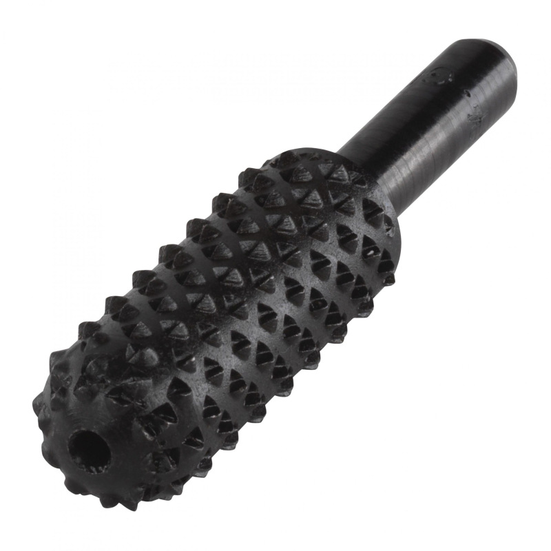 Rašpľa valcová-zaoblená na drevo ø 13,5 x 35mm stopka ø 6,35mm, wolfcraft 2531000